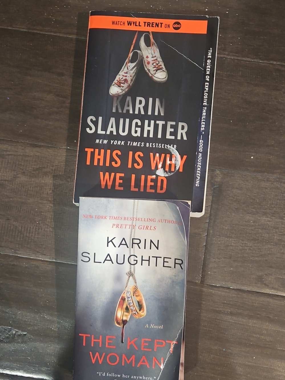 Karin Slaughter Will Trent 2 Book Lot – This Is Why We Lied & The Kept Woman